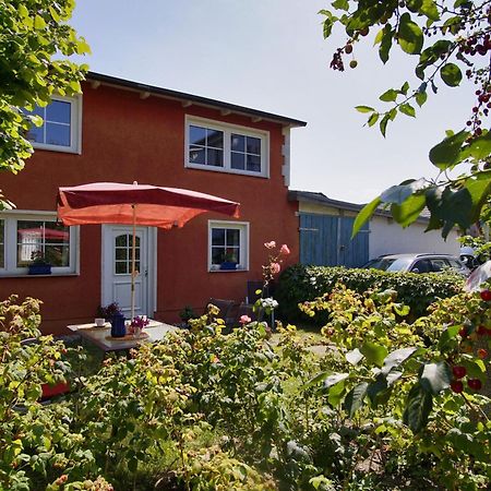 Zentral Aber Ruhig, Terrasse Mit Viel Gruen - Strandnahes Ferienhaus Luki Goehren  Dış mekan fotoğraf